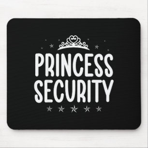 Alfombrilla De Ratón Disfraz de Halloween de seguridad de princesa padr
