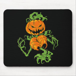 Alfombrilla De Ratón Disfraz de Halloween Perezoso de Calabaza Espantos