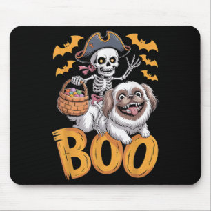 Alfombrilla De Ratón Disfraz De Peke En Boo Pekingese Halloween
