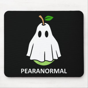Alfombrilla De Ratón Disfraz de pera fantasma linda de Pearanormal para