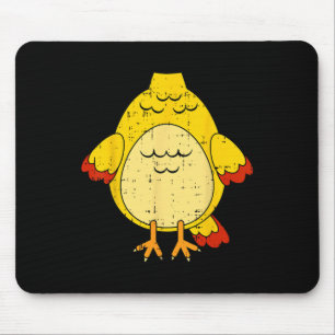 Alfombrilla De Ratón Disfraz de pollo fácil regalo de Halloween animal
