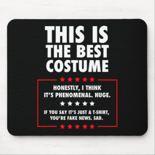 Alfombrilla De Ratón Disfraz de Trump Halloween