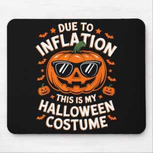 Alfombrilla De Ratón Disfraz Divertido de Calabaza de Halloween para Ho