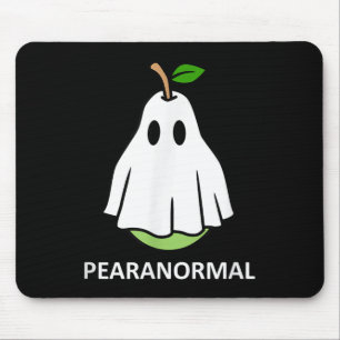 Alfombrilla De Ratón Disfraz Divertido de Fantasma Pearanormal Cute par