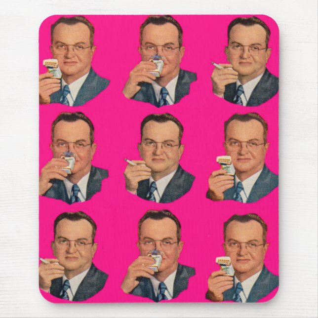 Alfombrilla De Ratón Disfruta del paquete, disfruta del humo (Frente)