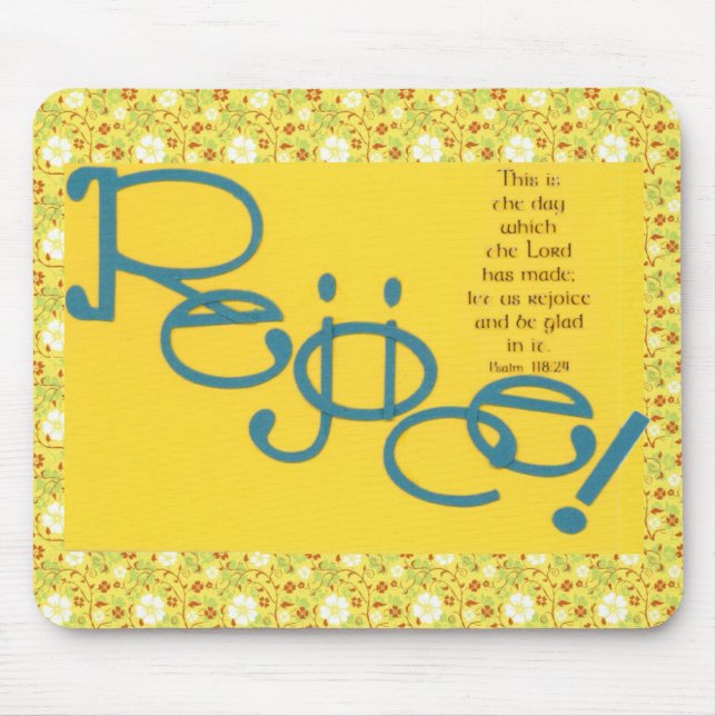 Alfombrilla De Ratón ¡Disfrute! Mousepad (Frente)