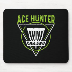 Alfombrilla De Ratón Disk Golf Shirt Funny Ace Hunter Disk Golf