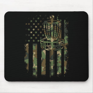 Alfombrilla De Ratón Disk Golf Us Flag Disk Basket Us Flag Disk Go