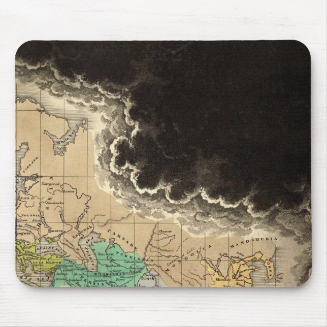 Alfombrilla De Ratón Disolución del Imperio de Charlemagne 912 AD (Frente)