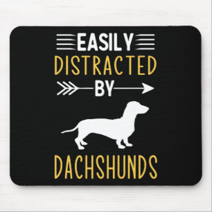 Alfombrilla De Ratón Distracción fácil por parte de Dachshunds