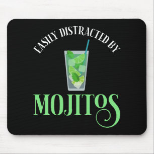 Alfombrilla De Ratón Distrado Fácilmente Por Mojitos