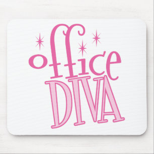 Alfombrilla De Ratón Diva Mousepad de la oficina