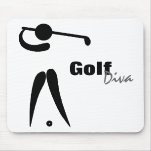 Alfombrilla De Ratón Diva Mousepad del golf
