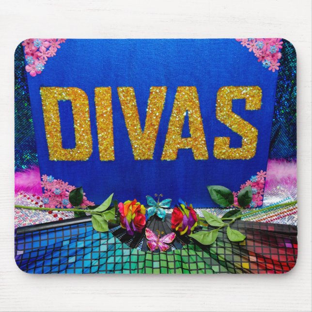 Alfombrilla De Ratón Divas LGBTQ+ Mousepad (Frente)