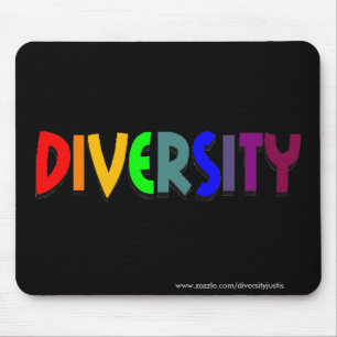Alfombrilla De Ratón Diversidad (arco iris) Mousepad (estilo