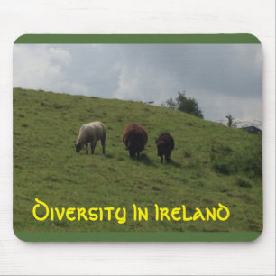 Alfombrilla De Ratón Diversidad en irlandés de Irlanda Mousepad