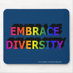 Alfombrilla De Ratón Diversidad Mousepad del abrazo