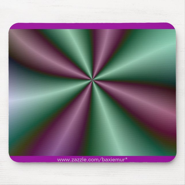 Alfombrilla De Ratón Diversión 8 del fractal (Frente)