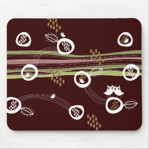 Alfombrilla De Ratón Diversión caprichosa linda de la jerarquía de la