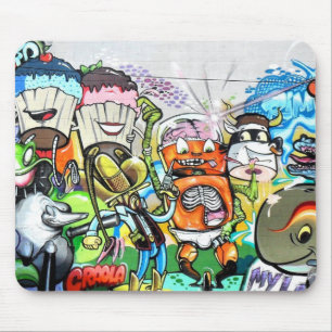 Alfombrilla De Ratón Diversión con grafitis