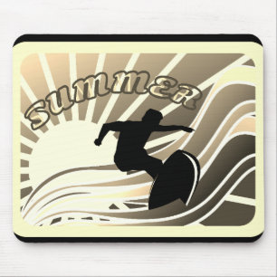 Alfombrilla De Ratón Diversión de surf de verano