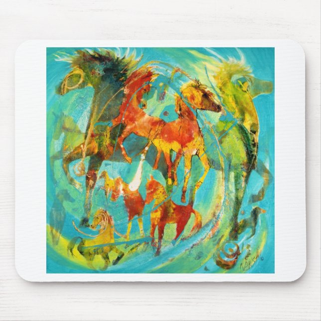 Alfombrilla De Ratón Diversión del verano (Frente)