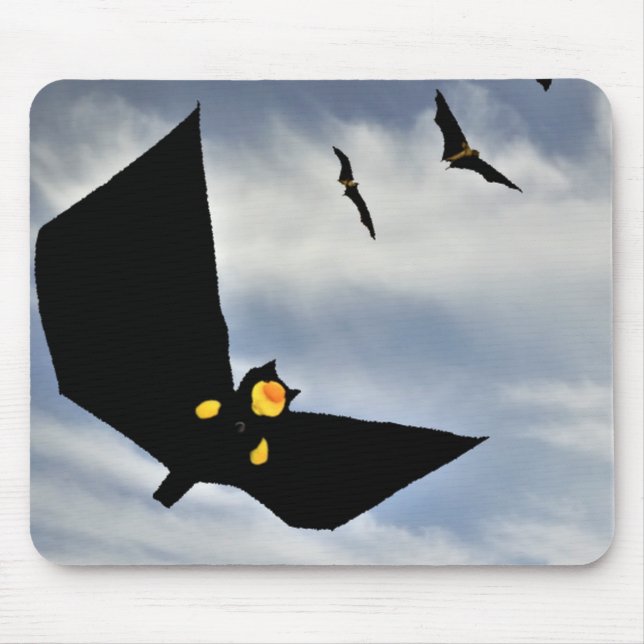 Alfombrilla De Ratón Diversión para fanáticos de Bat (Frente)