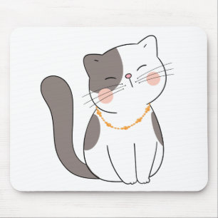 Alfombrilla De Ratón Divertida Loca Señora de los Gatos Gatito Mamá Car