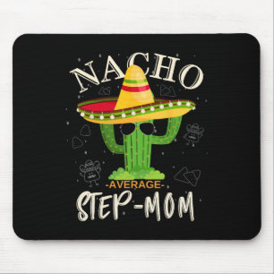 Alfombrilla De Ratón Divertida Nacho Madre Postiza Promedio Vintage Fam