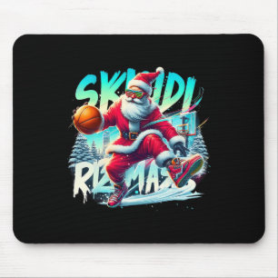 Alfombrilla De Ratón Divertida Navidad Xmas Skibidi Rizzmas Santa Canas