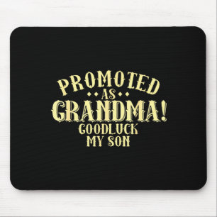 Alfombrilla De Ratón Divertida Nueva Abuela Promoción Frase Abuela Humo