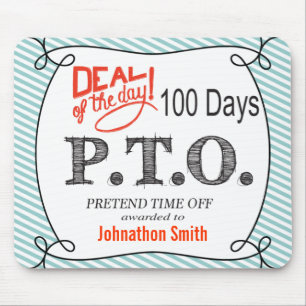 Alfombrilla De Ratón Divertidas felicitaciones promovidas para presumir