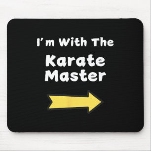 Alfombrilla De Ratón Divertidíseme Con El Maestro Karate El Hallowee De