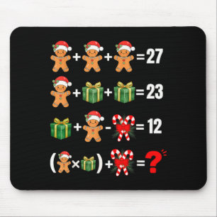 Alfombrilla De Ratón Divertido 67 Meme Caramelo Alegre Santa Matemática