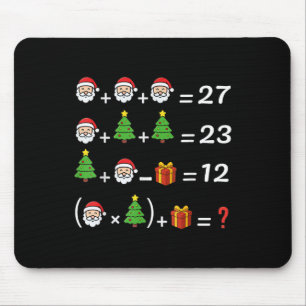 Alfombrilla De Ratón Divertido 67 Meme Navidad Profesor de Matemáticas