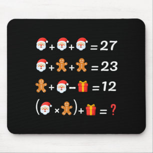 Alfombrilla De Ratón Divertido 67 Meme Navidad Profesor de Matemáticas