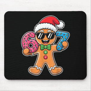 Alfombrilla De Ratón Divertido 67 Navidad Seis Siete Meme Xmas Pan de J