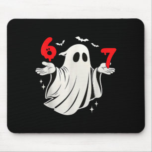 Alfombrilla De Ratón Divertido 6 7 Seis Siete Meme Halloween Humor Fant