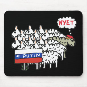 Alfombrilla De Ratón Divertido anti Putin
