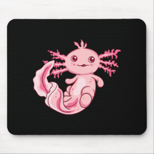 Alfombrilla De Ratón Divertido Axolotl Lover Cute Axolotl Cute Kawaii K