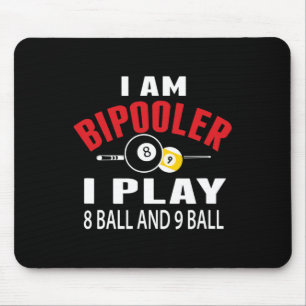 Alfombrilla De Ratón Divertido Billiards Pool T Shirt Yo Juego 8 Ll Y 9