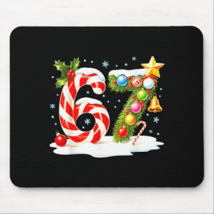 Alfombrilla De Ratón Divertido Bonito Travieso 6 7 Navidad 67 Meme Xmas
