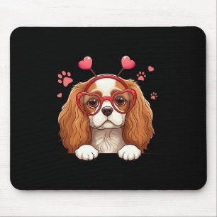 Alfombrilla De Ratón Divertido Cavalier King Charles Spaniel Corazón Ca