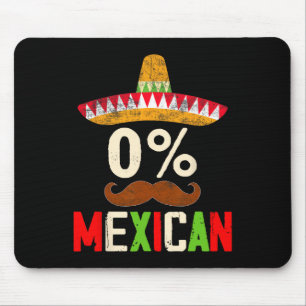 Alfombrilla De Ratón Divertido Cinco De Mayo Fiesta 0% México Wo