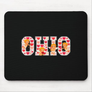 Alfombrilla De Ratón Divertido Cud Ohio Partido del Medio Oeste O-h-i-o