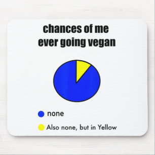 Alfombrilla De Ratón Divertido decir Vegan Anti-vegano Carnivore