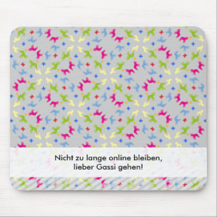 Alfombrilla De Ratón Divertido discurso de Bulldog francés