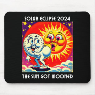 Alfombrilla De Ratón Divertido El Eclipse Solar América 4 08