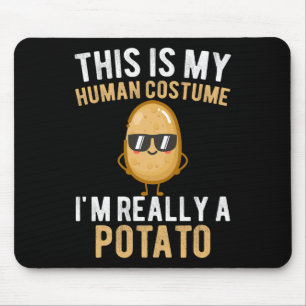 Alfombrilla De Ratón Divertido, este es mi disfraz humano, en realidad 