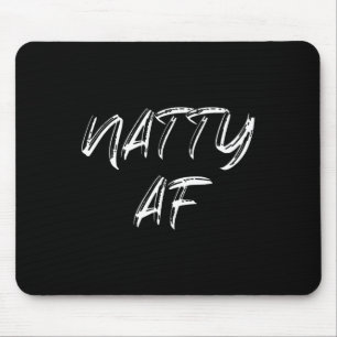 Alfombrilla De Ratón Divertido gimnasio 100% Natty Af Bodybuilding Appa